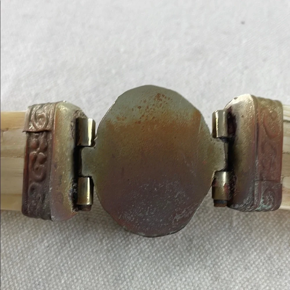 Vintage Tibetan Tribal Bone Bracelet